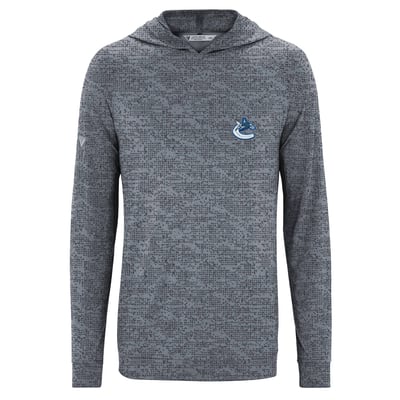  Vancouver Canucks Levelwear Brix Performance Hoodie - Gray