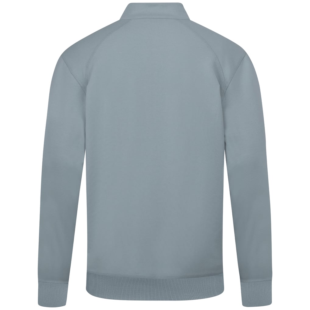 Vancouver Canucks Levelwear Upright Tri-Blend Quarter-Zip Pullover - Gray