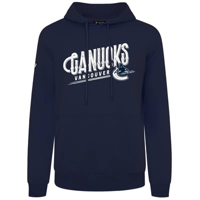  Vancouver Canucks Levelwear Podium Longtimer Hoodie - Navy