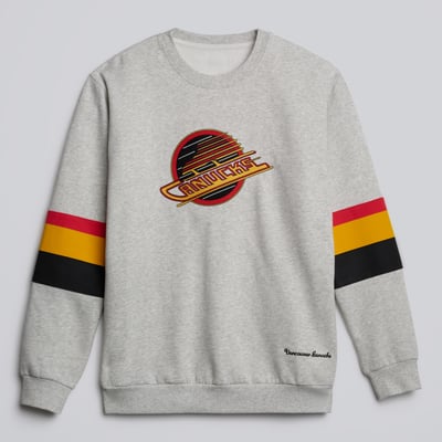 Vancouver Canucks lululemon Steady State Crew Sweatshirt - Heathered Core Ultra Light Grey