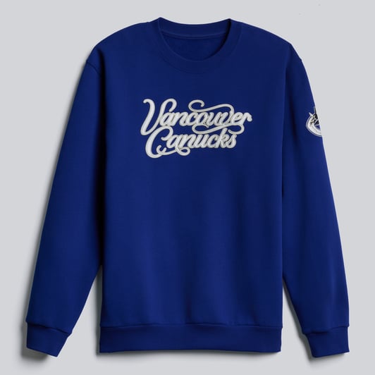 Vancouver Canucks lululemon Steady State Crew Sweatshirt - Larkspur