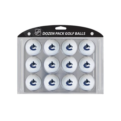Vancouver Canucks 12-Pack Team Golf Ball Set