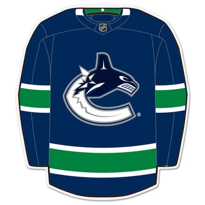 Vancouver Canucks 22" Home Jersey Wall Sign