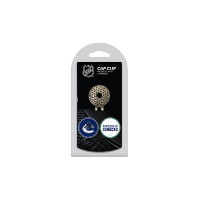 Vancouver Canucks Cap Clip with 2 Magnetic Markers Set