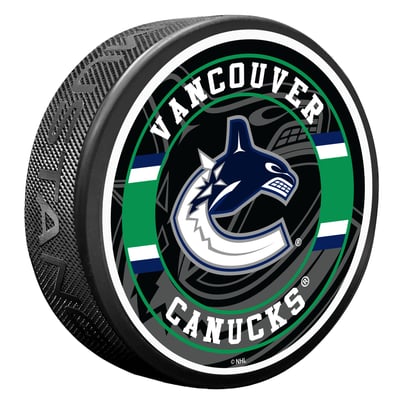 Vancouver Canucks Spotlight Hockey Puck