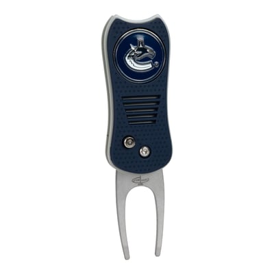 Vancouver Canucks Switchblade Divot Tool With Magnetic Ball Marker