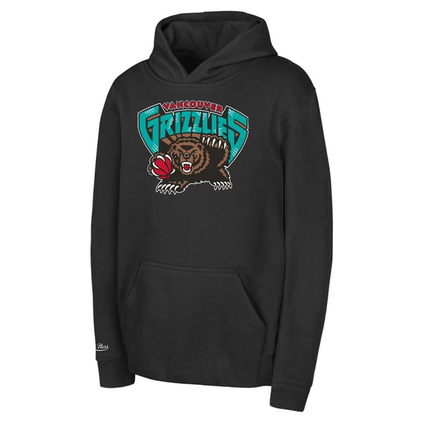 Sweat à Capuche Homme Vancouver Grizzlies - Mitchell & Ness - Noir - Taille Oversize