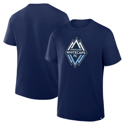 Vancouver Whitecaps FC Fanatics Logo T-Shirt - Deep Sea Blue