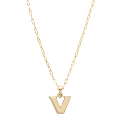 Vanderbilt Commodores CANVAS Style 24k Gold-Plated Pendant Necklace