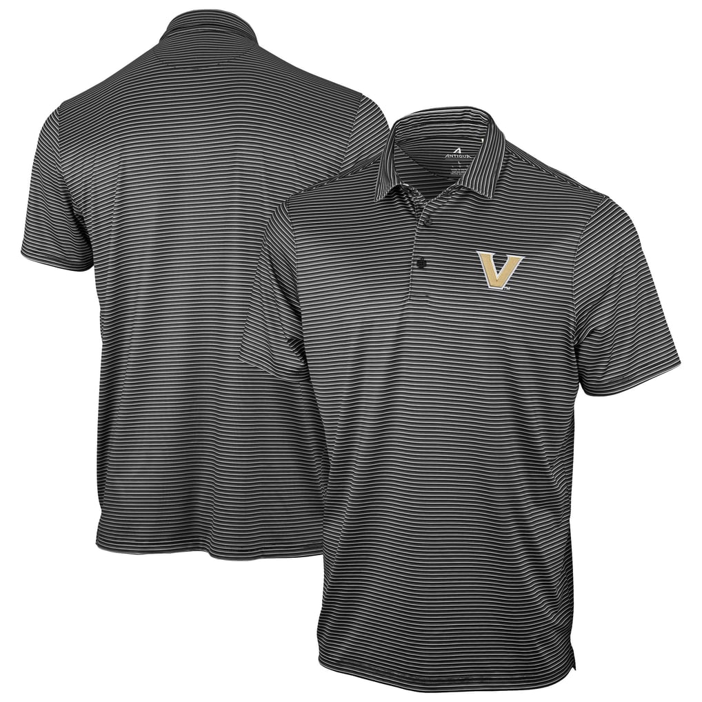 Vanderbilt Commodores Antigua Eager Polo - Black