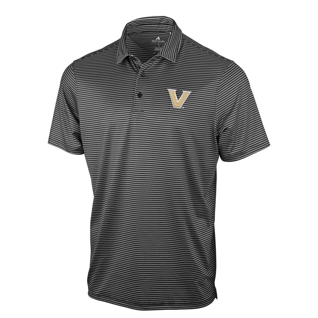 Vanderbilt Commodores Antigua Eager Polo - Black