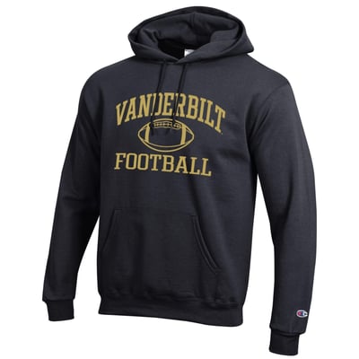 Vanderbilt Commodores Champion Football Icon Hoodie - Black
