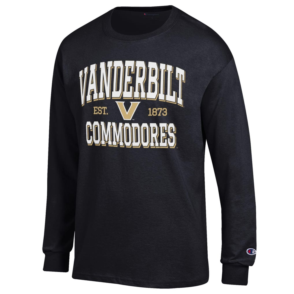Vanderbilt Commodores Champion Jersey Long Sleeve T-Shirt - Black