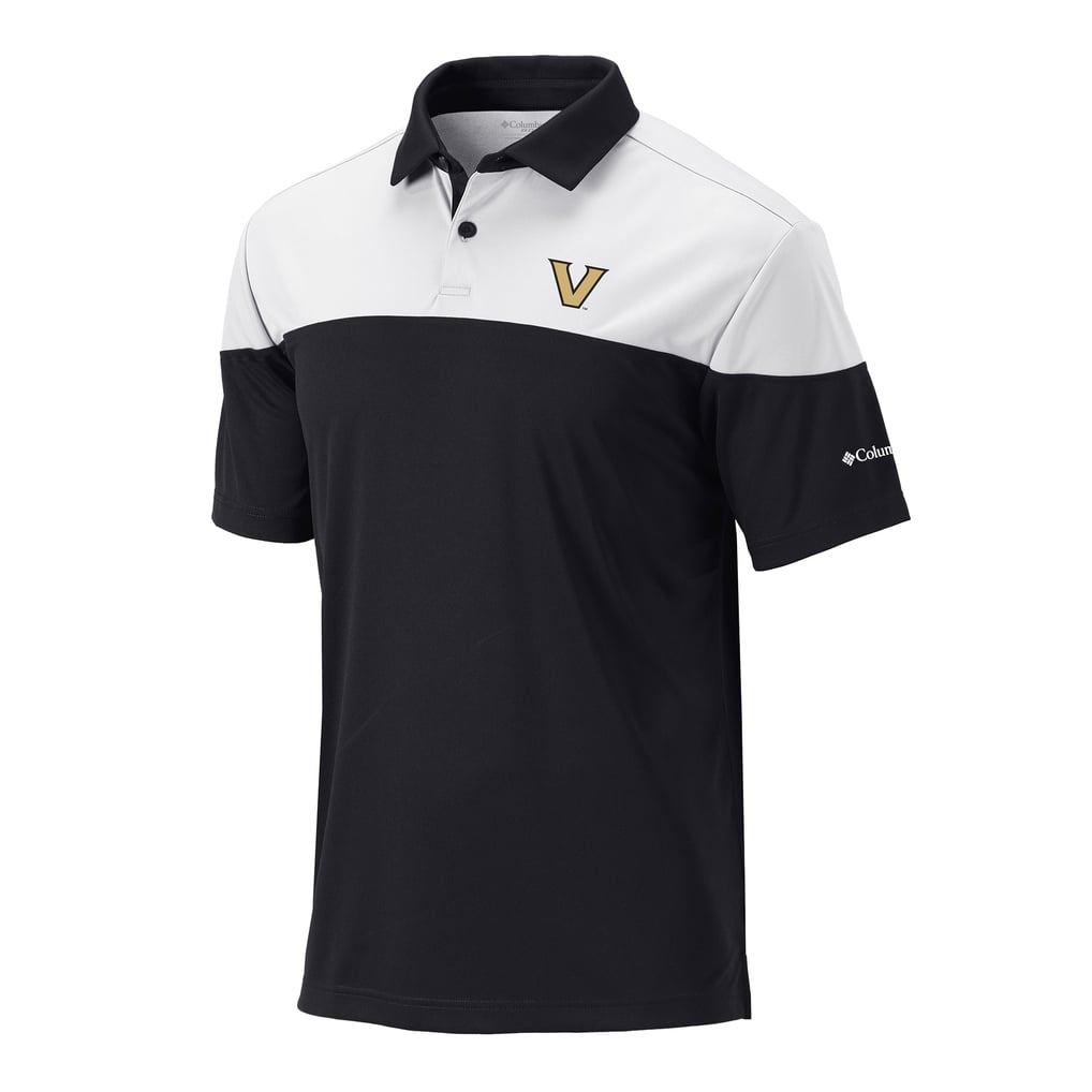 Vanderbilt Commodores Columbia Omni-Wick Best Ball Polo - Black