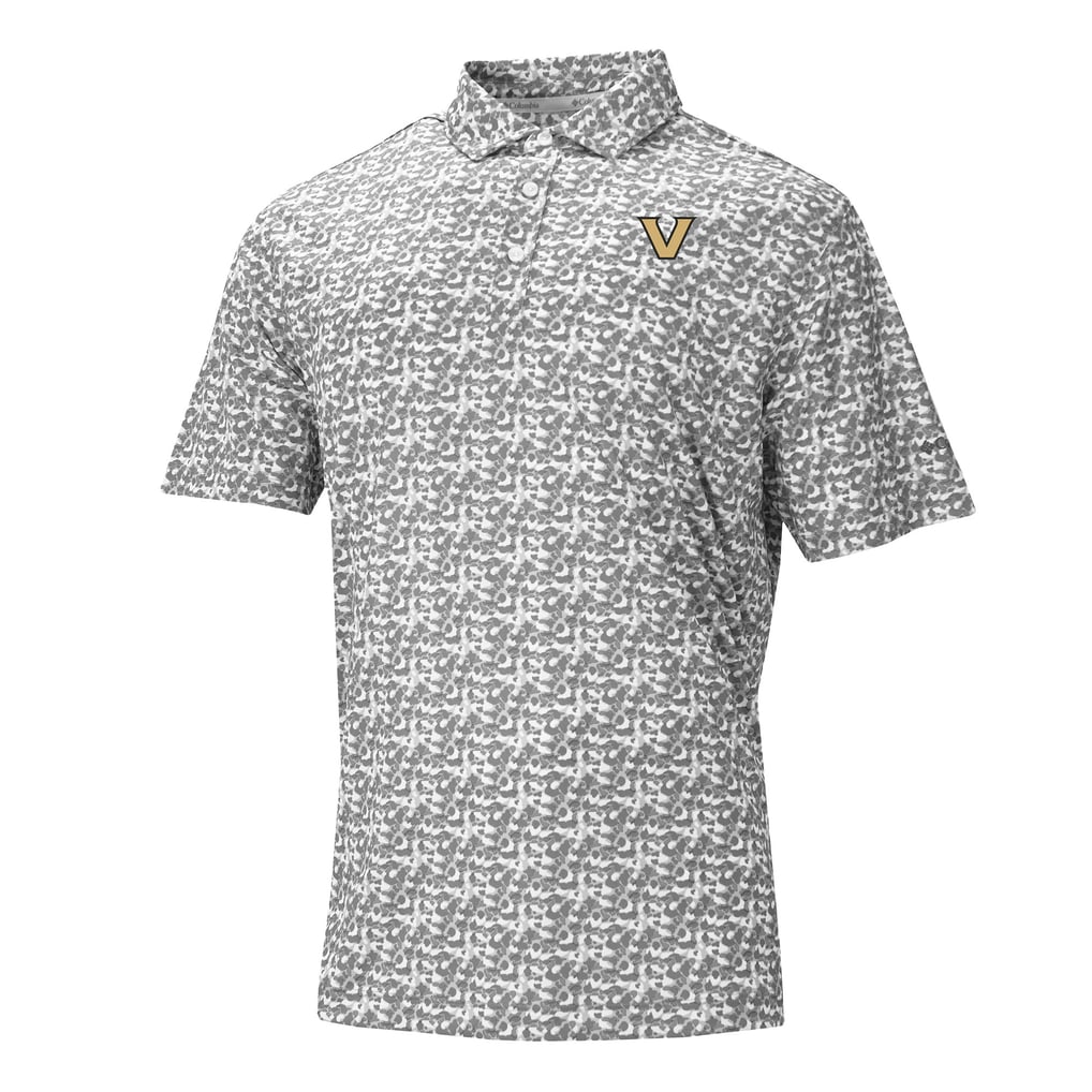 Vanderbilt Commodores Columbia Catchy Swing Polo - Gray
