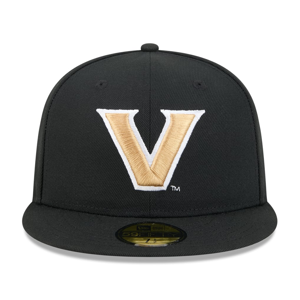 Vanderbilt Commodores New Era Core 59FIFTY Fitted Hat - Black