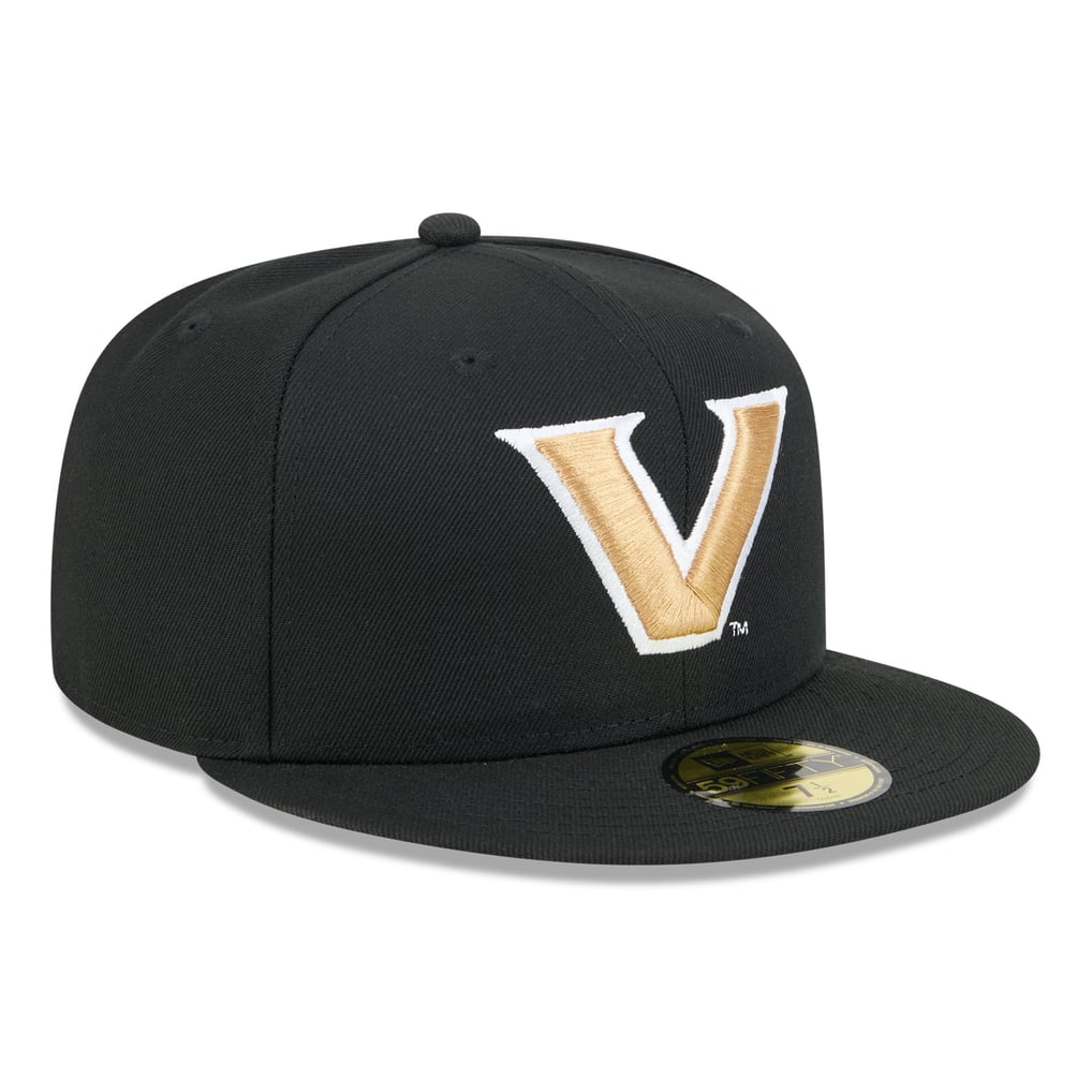 Vanderbilt Commodores New Era Core 59FIFTY Fitted Hat - Black