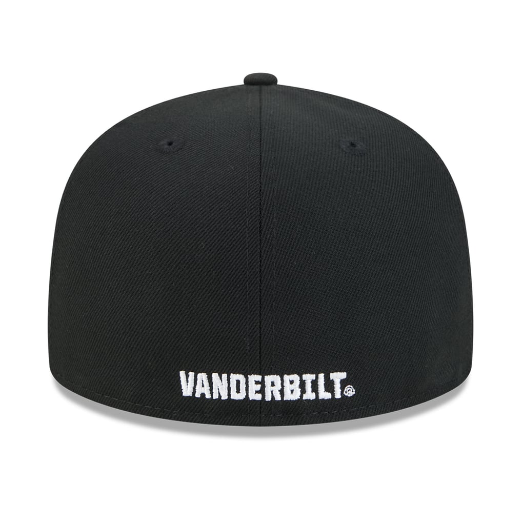 Vanderbilt Commodores New Era Core 59FIFTY Fitted Hat - Black