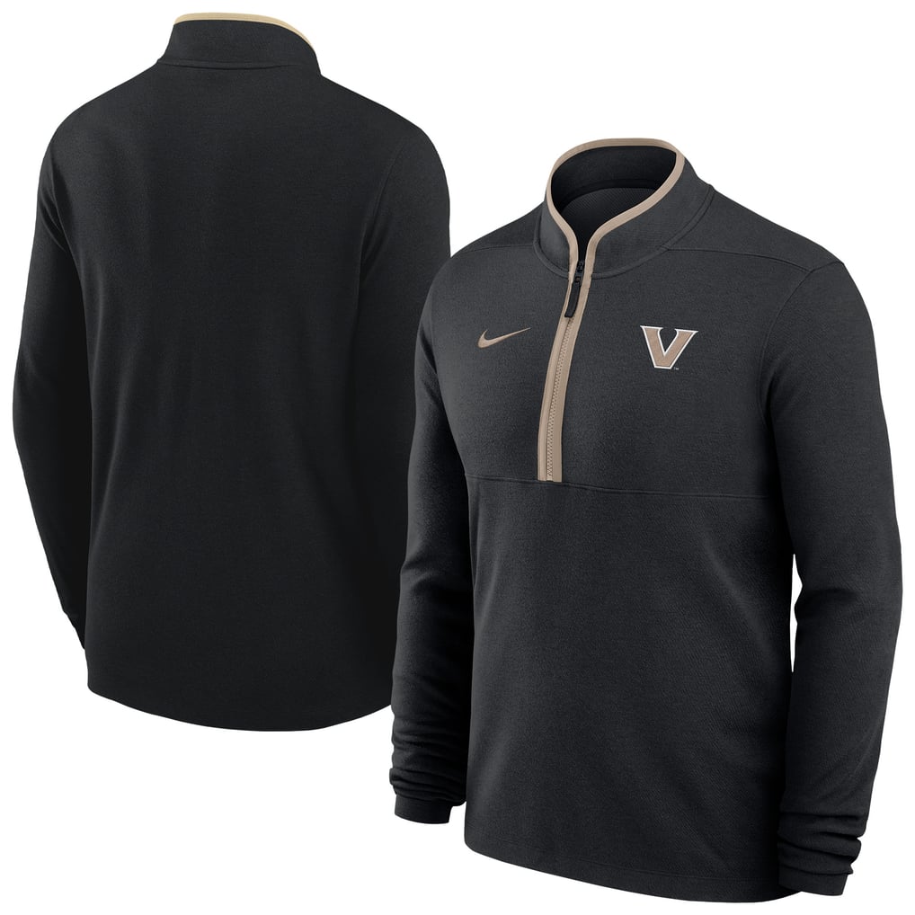 Vanderbilt Commodores Nike Basketball Victory Dri-FIT Half-Zip Pullover - Black