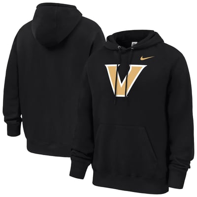 Vanderbilt Commodores Nike Club Fleece Hoodie - Black