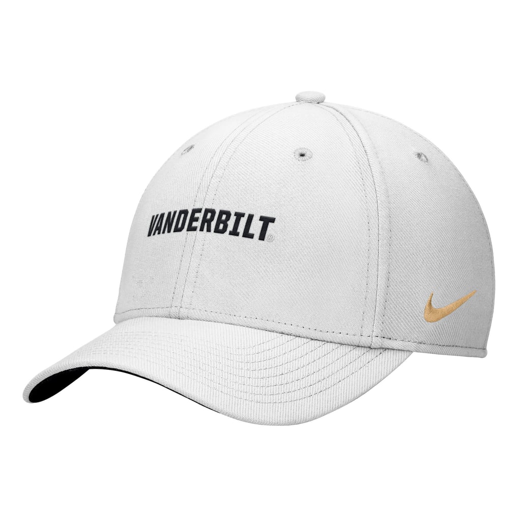 Vanderbilt Commodores Nike Primetime SwooshFlex Dri-FIT Hat - White