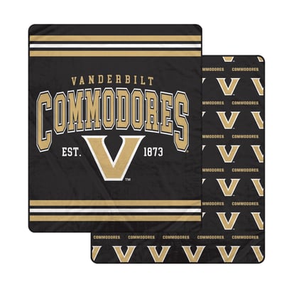 Vanderbilt Commodores Pegasus Legacy Arch Double-Sided 60" x 70" Blanket