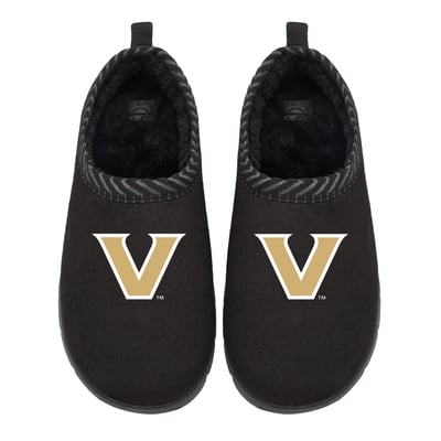 Vanderbilt Commodores ISlide Unisex Primary Logo Mission Slipper - Black
