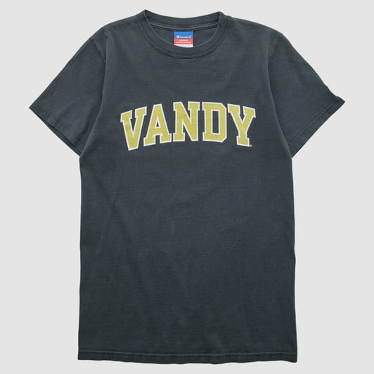 Vanderbilt Commodores Champion 2000s T-shirt - Black - S by Fanatics Real Vintage