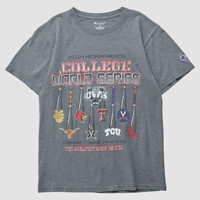 Vanderbilt Commodores Champion 2014 T-shirt - Dark Heather Gray - S by Fanatics Real Vintage