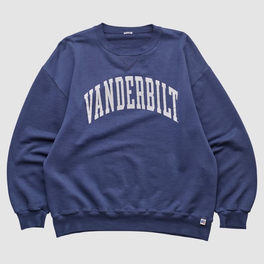 Vanderbilt Commodores Russell 90s Pullover Sweatshirt - Navy - M by Fanatics Real Vintage