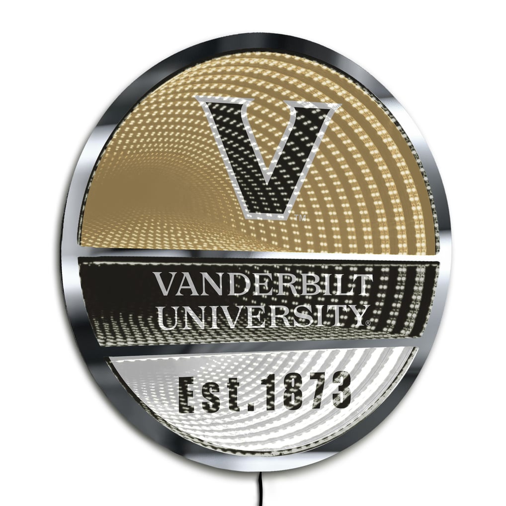 Vanderbilt Commodores Three-Cell Circular Infinity Light