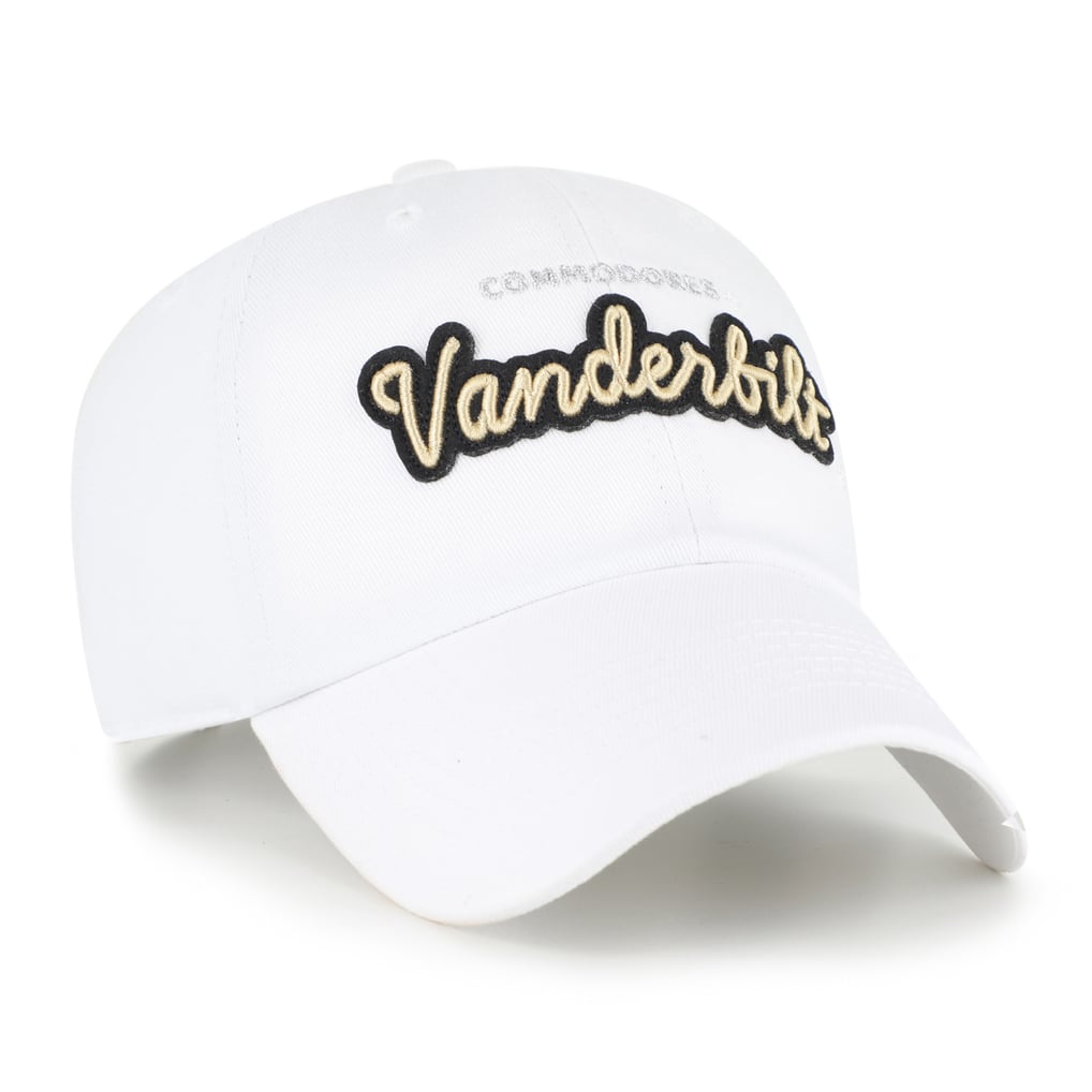 Vanderbilt Commodores '47 Women's Trendy Script Clean Up Adjustable Hat - White