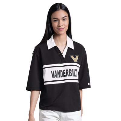 Vanderbilt Commodores Starter Women's Outfielder Polo - Black