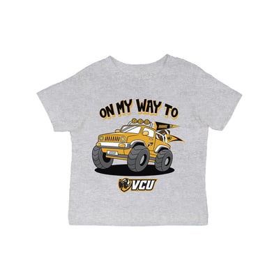 VCU Rams Vive La Fete Infant On My Way T-Shirt - Gray