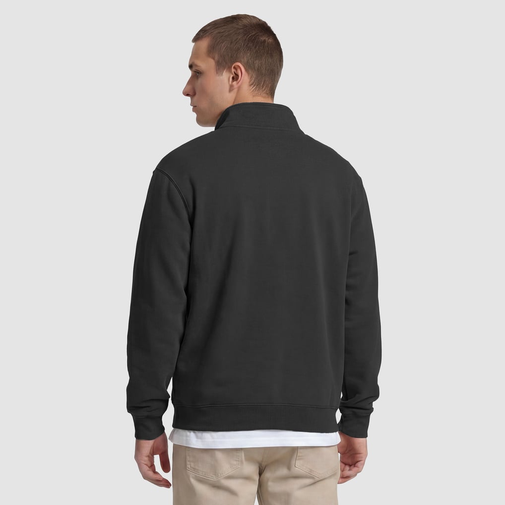 VCU Rams Champion Quarter-Zip Fleece Pullover - Black