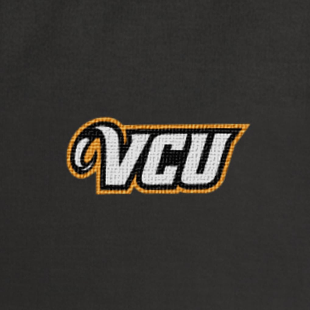 VCU Rams Champion Quarter-Zip Fleece Pullover - Black