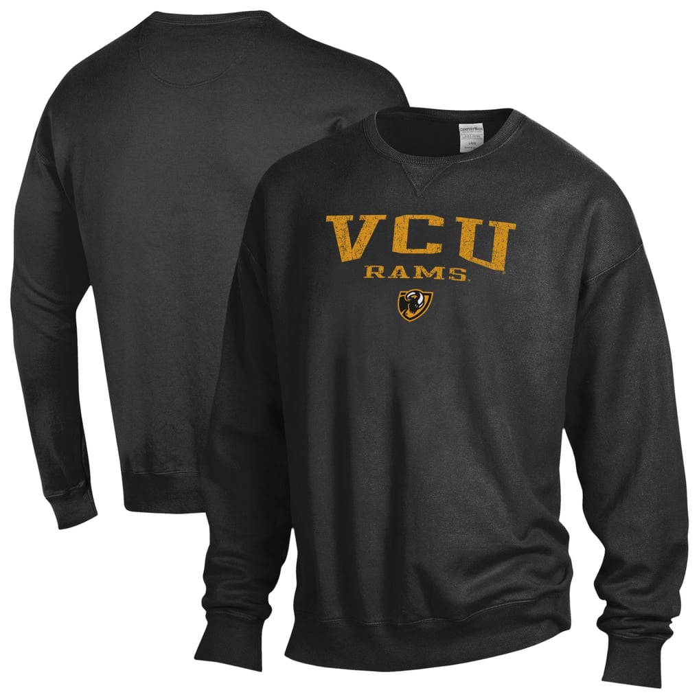  VCU Rams ComfortWash Fleece Sweatshirt - Black