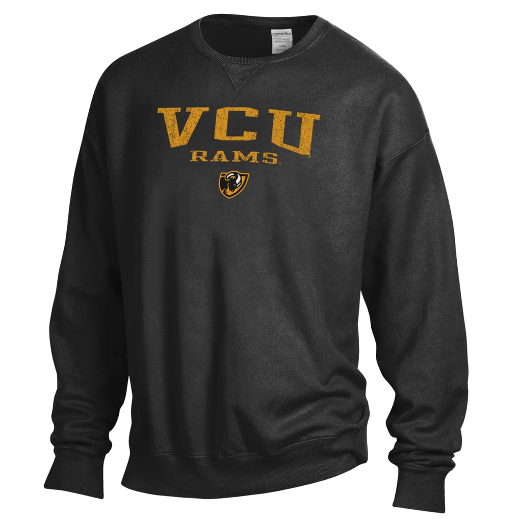  VCU Rams ComfortWash Fleece Sweatshirt - Black