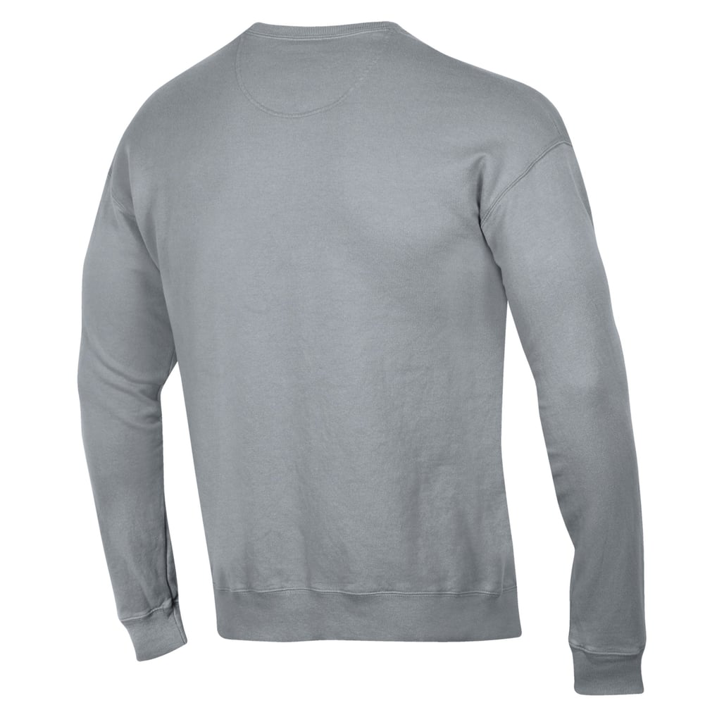 VCU Rams ComfortWash Garment Dyed Fleece Crewneck Pullover Sweatshirt - Gray