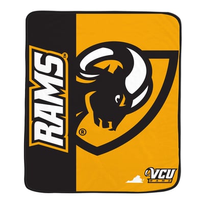 VCU Rams Pegasus Endzone 50" x 60" Ultra Soft Throw Blanket