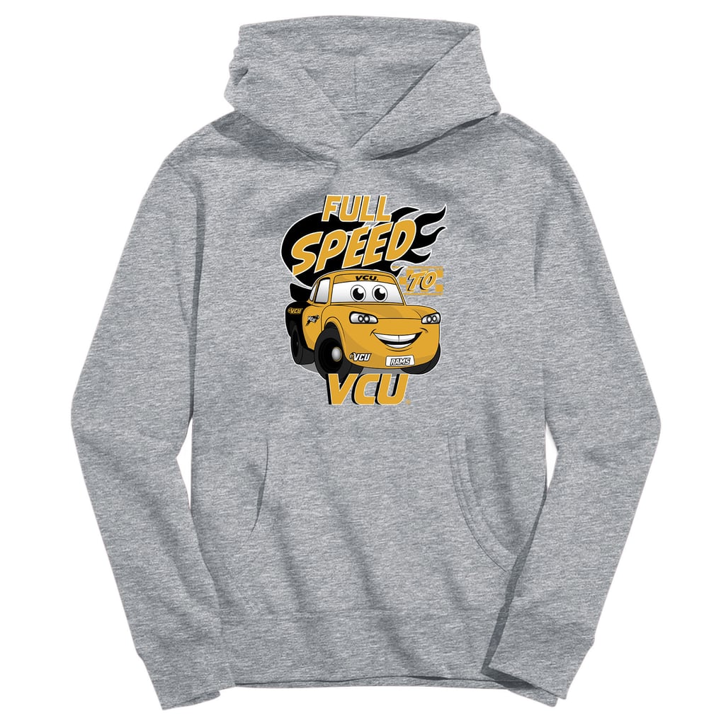 VCU Rams Vive La Fete Toddler Full Speed Pullover Hoodie - Gray