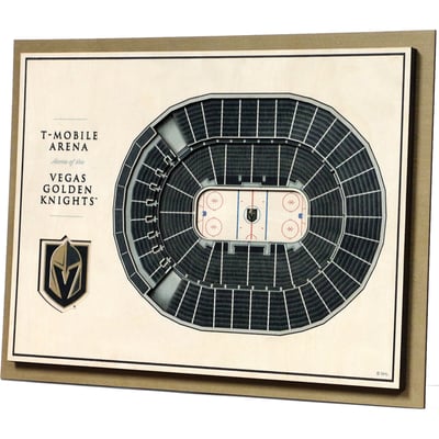 Vegas Golden Knights Fanpoint 17'' x 13'' 5-Layer StadiumView 3D Wall Art