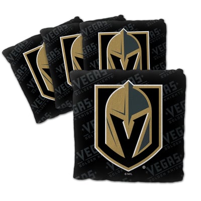 Vegas Golden Knights Fanpoint Four-Piece Cornhole Bag Set