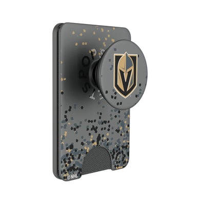 Vegas Golden Knights Keyscaper Confetti PopSockets Magnetic Wallet