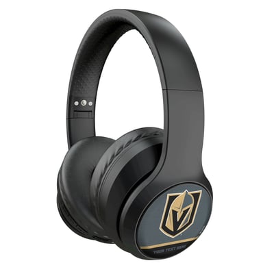 Vegas Golden Knights Keyscaper Personalized Solid Wireless Bluetooth Headphones With Case