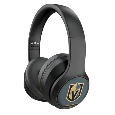Vegas Golden Knights Keyscaper Stripe Wireless Bluetooth Headphones With Case