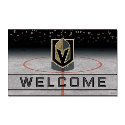 Vegas Golden Knights Logo Brands 18" x 30" Crumb Rubber Door Mat