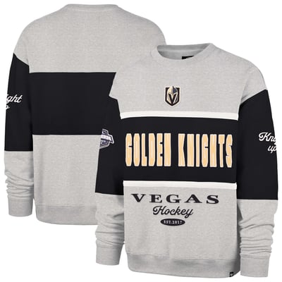  Vegas Golden Knights '47 Fall Maximilist Crew Sweatshirt - Gray