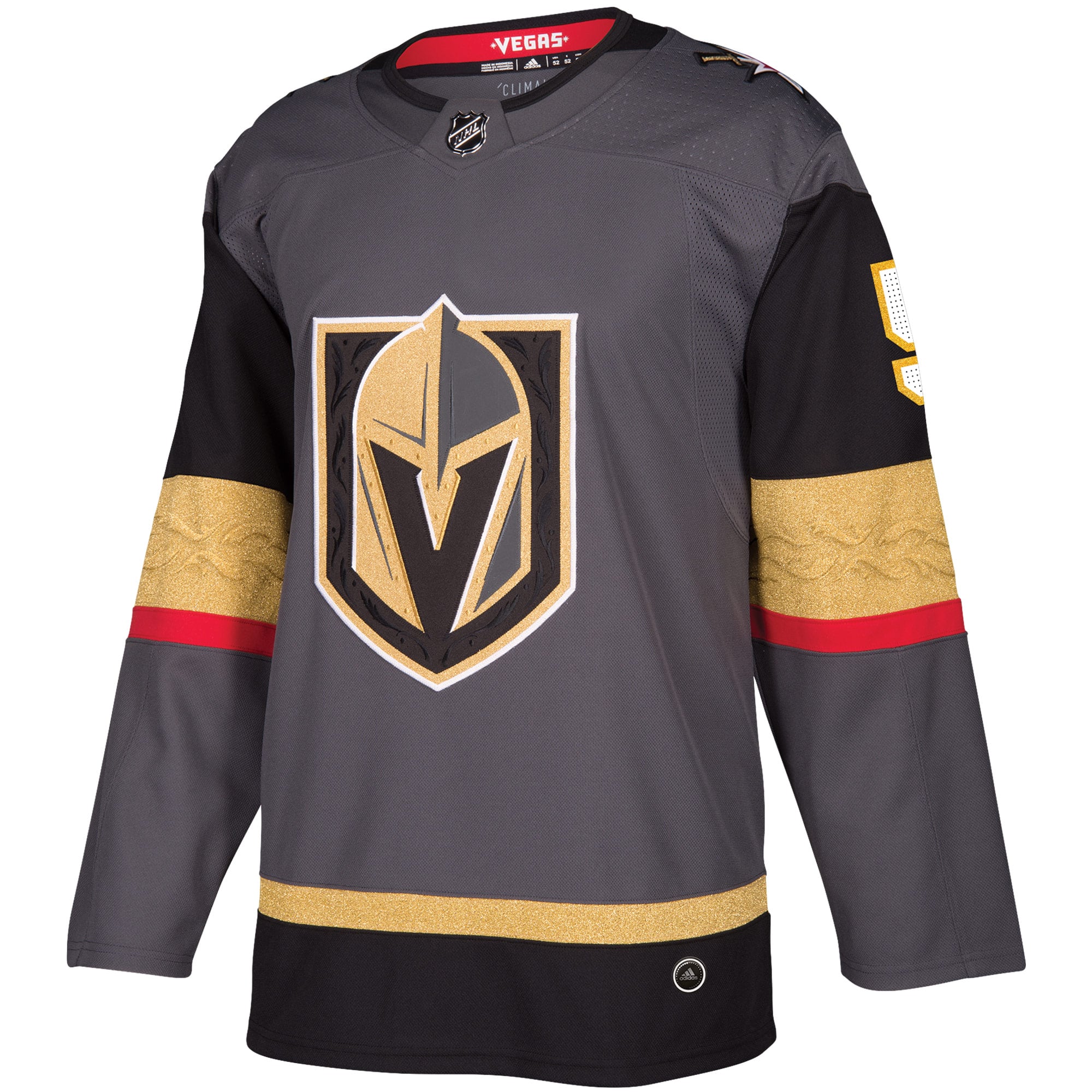Men's Vegas Golden Knights Deryk Engelland adidas Gray Alternate