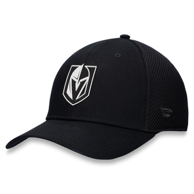  Vegas Golden Knights Fanatics Tonal Meshback Stretch Hat - Black